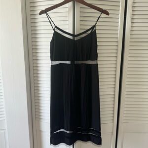 Elizabeth and James Black Cutout Dress